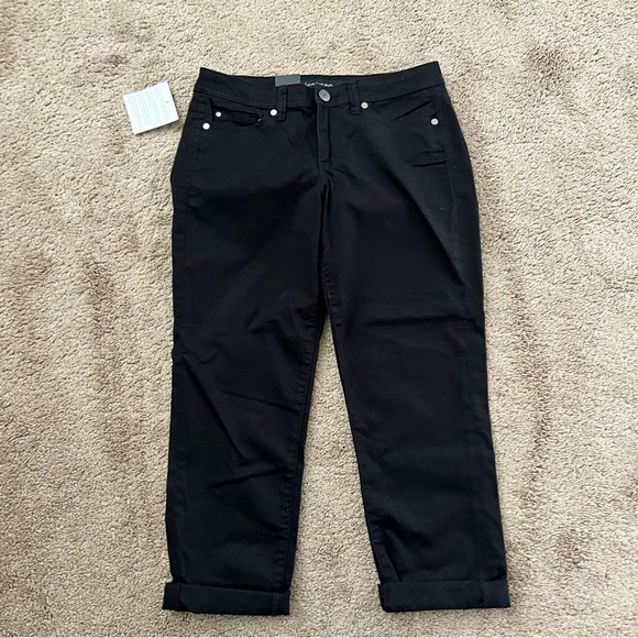 Calvin Klein Jeans Black Skinny Crop power stretch Denim - Picture 3 of 5